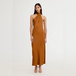 Significant Other Darcy Dress in Caramel, NWT, Small